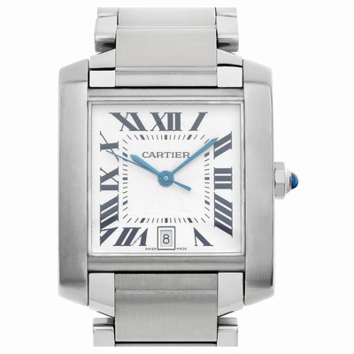 Cartier W51002Q3 Tank Francaise Automatic Male Stainless Steel