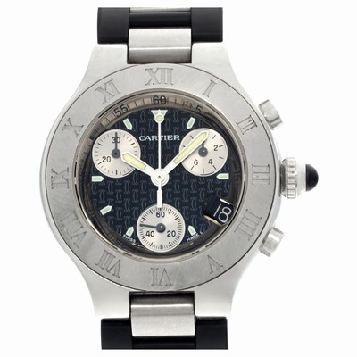 Cartier  W10198U2 Chronoscaph 21 Quartz Female Stainless Steel