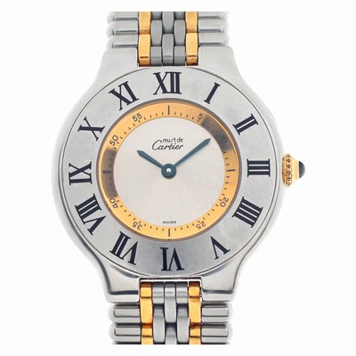 Cartier W10074F4 Must de Quartz Unisex Stainless Steel