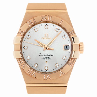 Omega 123.55.38.21.52.007 Constellation Automatic Unisex 18k yellow gold