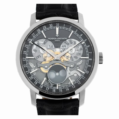 Vacheron Constantin 4020T/000G-B655 Traditionnelle Automatic Male 18k White Gold