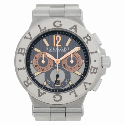 Bvlgari DG 42 SWG CH Diagono Automatic Male Stainless Steel