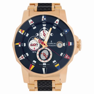Corum 60223.01578 Admirals Cup Automatic Male 18K Rose gold & Carbon