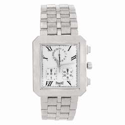 Piaget 14254 M601D Protocol Quartz Male 18k White Gold