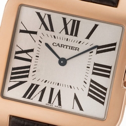 Cartier W2006951 Dumont Manual Male 18k Pink Gold