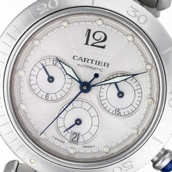 Cartier w31030h3 Pasha Chronograph Automatic Male Stainless Steel