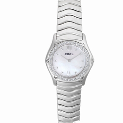 Ebel e9157F14 Sportwave Quartz Female Stainless Steel