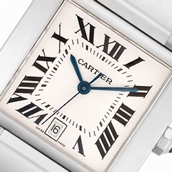 Cartier w51002Q3 Tank Francaise Automatic Male Stainless Steel