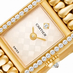 Cartier 1360.1 Tank Quartz Female 18k yellow gold