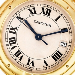 Cartier 883964 VLC Quartz Male 18k yellow gold