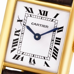 Cartier 780876359 Tank Manual Female 18k yellow gold