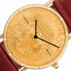 Corum 313510 $20 gold piece Automatic Male 18k yellow gold