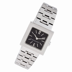 Bvlgari sq22ss Quadrato Quartz Female Stainless Steel