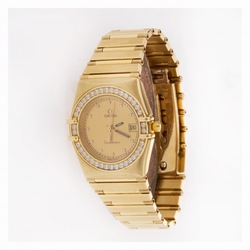 Omega Omega 3061 Constellation Quartz Female 18k yellow gold