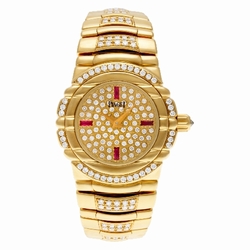 Piaget 16035 M 404 D Tanagra Quartz Female 18k Yellow Gold