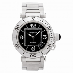 Cartier w31080m7 Pasha Seatimer Automatic Male Stainless Steel