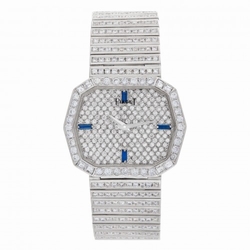 Piaget 75602 Classic Quartz Unisex 18k White Gold
