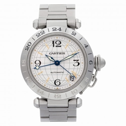 Cartier W31078M7 Pasha 35 Automatic Unisex Stainless Steel