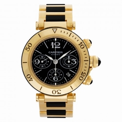 Cartier W301970M Pasha Seatimer Automatic Male 18k yellow gold