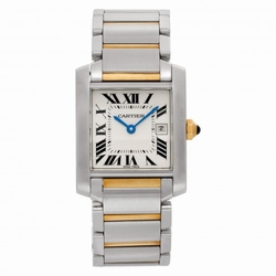Cartier W51012Q4 Tank Francaise Quartz Female Stainless Steel