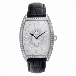 Franck Muller 2852 QZ D CD 1R Curvex Quartz Unisex 18k White Gold