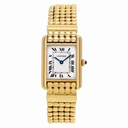 Cartier Cartier 1738 Tank Quartz Female 18k yellow gold