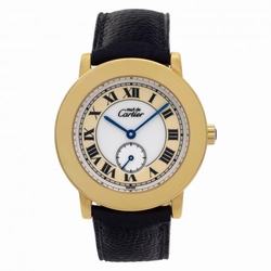 Cartier 1810 Vermeil Quartz Female plaque