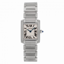 Cartier w51008q3 Tank Francaise Quartz Female Stainless Steel