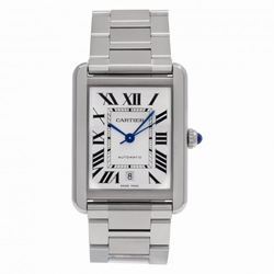 Cartier W520028 Tank Automatic Male Stainless Steel