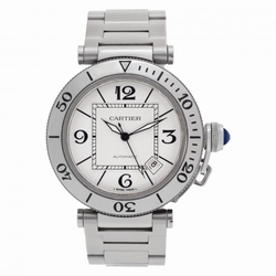 Cartier W31080M7 Pasha Automatic Male Stainless Steel