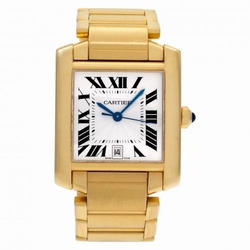 Cartier W50001R2 Tank Francaise Automatic Unisex 18k yellow gold