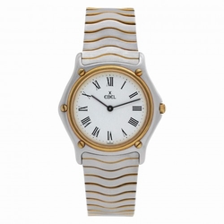 Ebel 12976 Classic Wave Quartz Female 18k gold & Stainless Steel