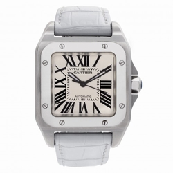 Cartier W20126X8 Santos 100 Automatic Unisex Stainless Steel