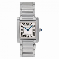 Cartier w51008q3 Tank Francaise Quartz Female Stainless Steel