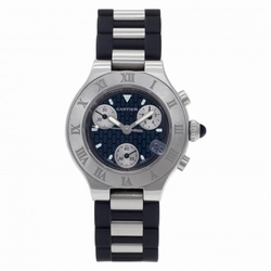 Cartier w10198U2 Chronoscaph 21 Quartz Female Stainless Steel