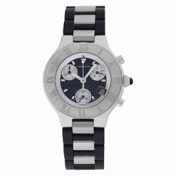 Cartier W10125U2 Chronoscaph 21 Quartz Male Stainless Steel