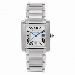 Cartier W51002Q3 Tank Francaise Automatic Unisex Stainless Steel