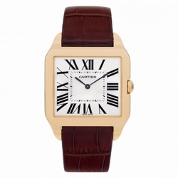 Cartier W2008751 Santos Dumont Manual Unisex 18k Yellow Gold