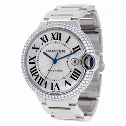 Cartier we9009z3 Ballon Bleu Automatic Male 18k White Gold