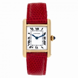 Cartier Cartier 1684 Tank Manual Female 18k yellow gold