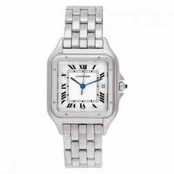 Cartier 1650 Panthere Quartz Unisex 18k White Gold