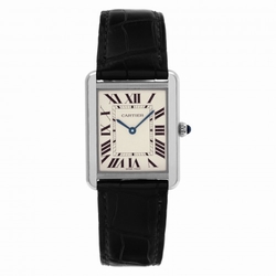 Cartier W5200003 Tank Solo Quartz Unisex Stainless Steel