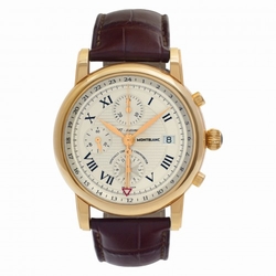 MontBlanc 102345 Star GMT Automatic Male 18k Yellow Gold