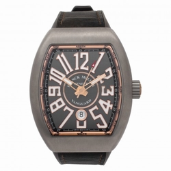 Franck Muller 45SCBLKBLKGRY Vanguard Automatic Male Titanium