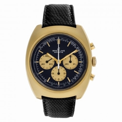 Breitling 9757 Chronograph Manual Male Gold Plate
