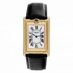 Cartier 2499D Basculante Manual Unisex 18k yellow gold