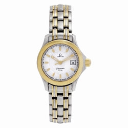 Omega 2381.21.00 Seamaster Quartz Female 18k gold & Stainless Steel