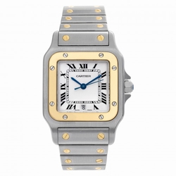 Cartier w20011c4 Santos Quartz Unisex Stainless Steel
