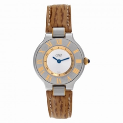 Cartier 1340 Must 21 Quartz Unisex Stainless Steel