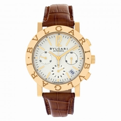 Bvlgari BB38GLCH Diagono Automatic Unisex 18k yellow gold